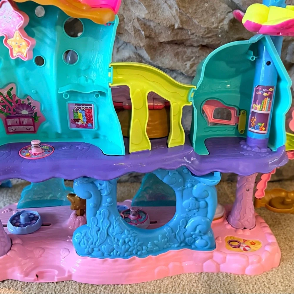 VTech Go Go Friends Mermaid Colorful Underwater Adventure Playset - Picture 11 of 13
